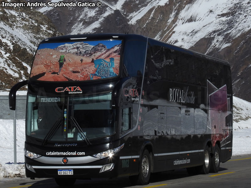 Marcopolo Paradiso G7 1800DD / Mercedes Benz O-500RSD-2436 BlueTec5 / CATA Internacional (Argentina)