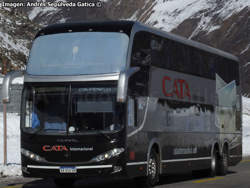 Comil Campione DD / Mercedes Benz O-500RSD-2436 / CATA Internacional (Argentina)