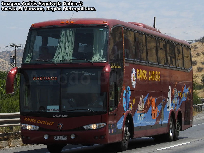 Marcopolo Paradiso G6 1550LD / Mercedes Benz O-500RSD-2442 / Ramos Cholele