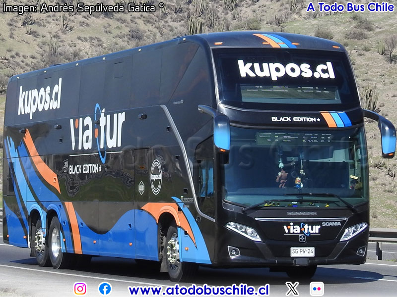 Busscar Vissta Buss DD / Scania K-440B eev5 / Vía Tur
