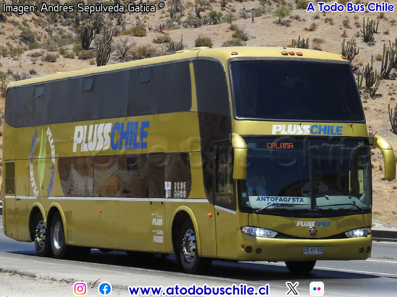 Marcopolo Paradiso G6 1800DD / Scania K-420B / Pluss Chile