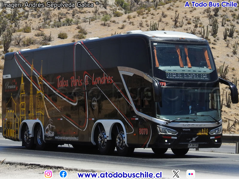 Modasa Zeus 4 / Volvo B-450R 8x2 Euro5 / Talca París & Londres