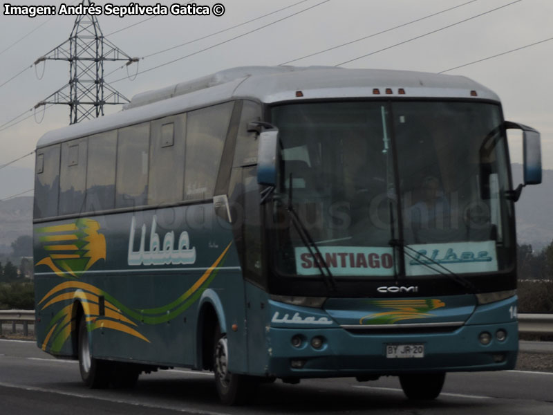 Comil Campione Vision 3.45 / Mercedes Benz O-500RS-1836 / LIBAC - Línea de Buses Atacama Coquimbo