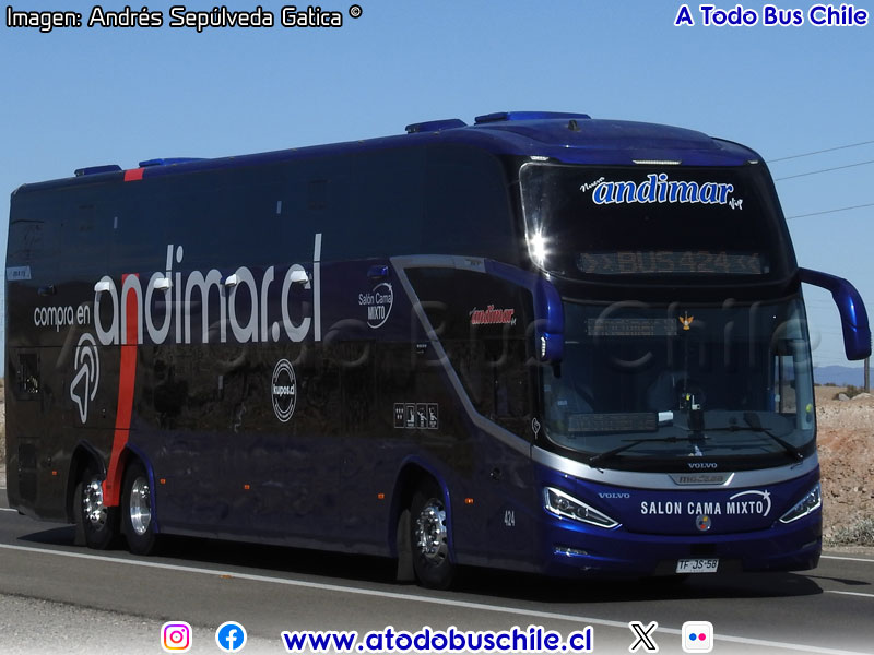 Modasa Zeus 5 / Volvo B-450R Euro5 / Nueva Andimar