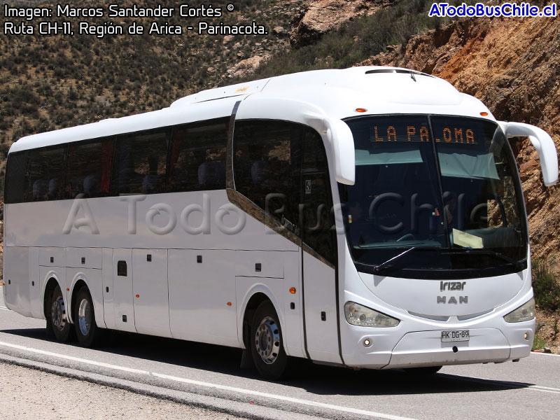 Irizar i6 3.90 / MAN RR4 26.480CO Euro4 / Transportes La Paloma