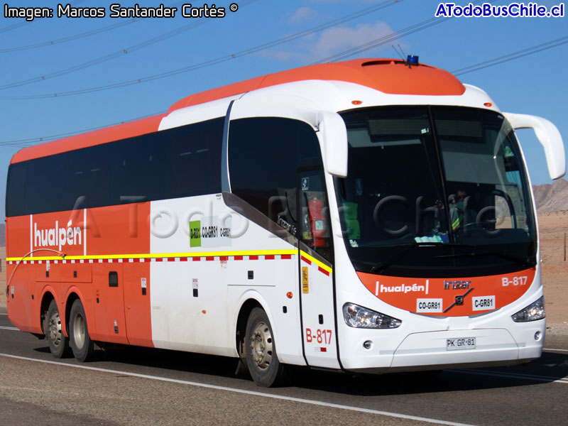Irizar i6 3.90 / Volvo B-450R Euro5 / Buses Hualpén