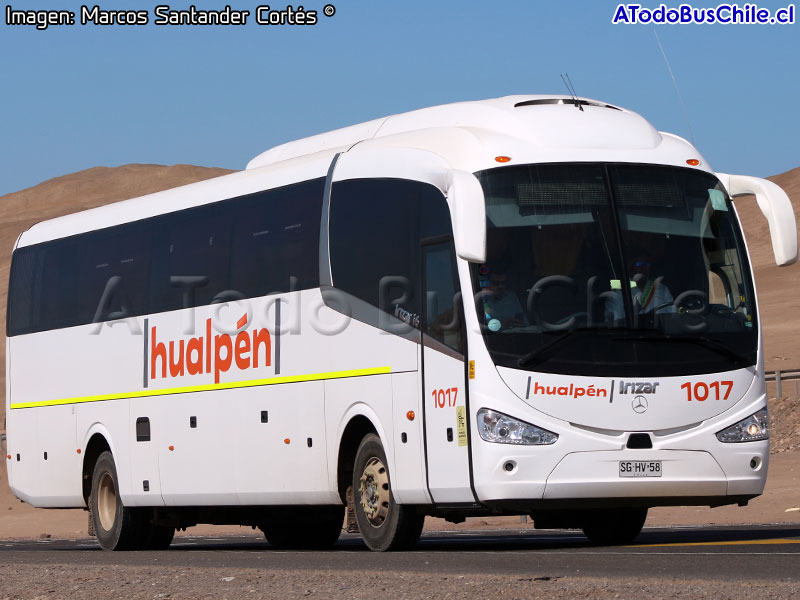 Irizar i6 3.70 / Mercedes Benz O-500RS-1936 BlueTec5 / Buses Hualpén