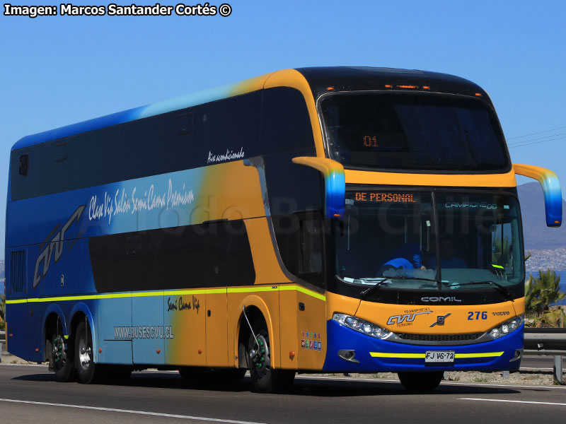 Comil Campione DD / Volvo B-11R / Transportes CVU