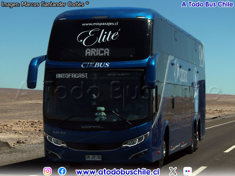 Comil Campione Invictus DD / Volvo B-450R Euro5 / CikBus Élite