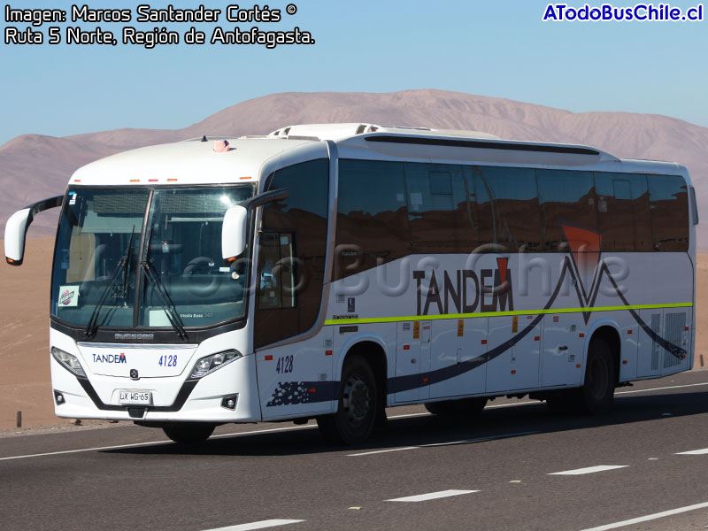 Busscar Vissta Buss 340 / Mercedes Benz O-500RS-1936 BlueTec5 / Tandem (Al servicio de Bechtel Chile S.A.)
