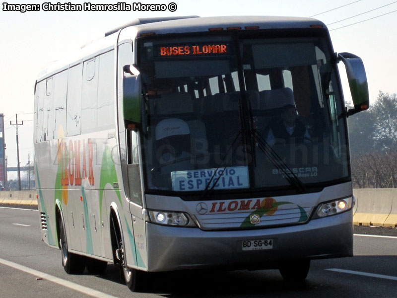 Busscar Vissta Buss LO / Mercedes Benz O-500R-1830 / Ilomar (Servicio Especial)