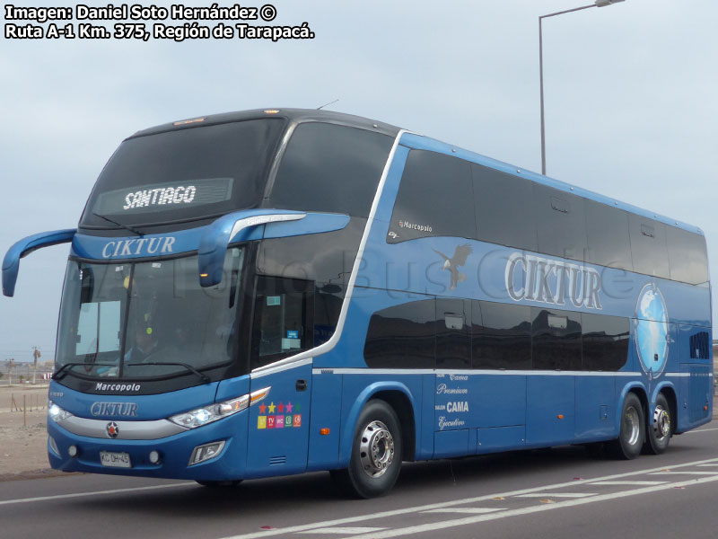 Marcopolo Paradiso G7 1800DD / Volvo B-450R Euro5 / CikTur