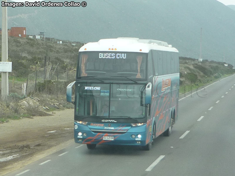 Comil Campione 4.05 HD / Scania K-420B / Trasportes Lucero (Al servicio de Transportes CVU)