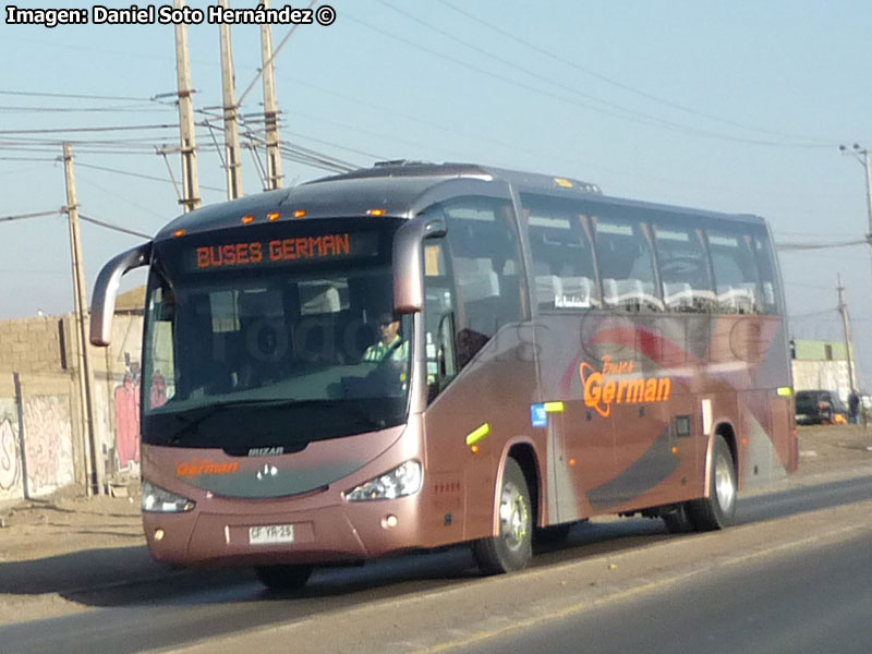 Irizar Century III 3.70 / Mercedes Benz O-500RS-1836 / Buses Germán Duarte