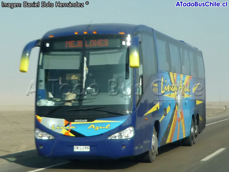 Irizar Century III 3.90 / Scania K-380B / Línea Azul