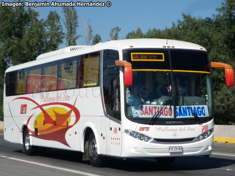 Comil Campione 3.45 / Mercedes Benz O-500RS-1836 / Pullman del Sur