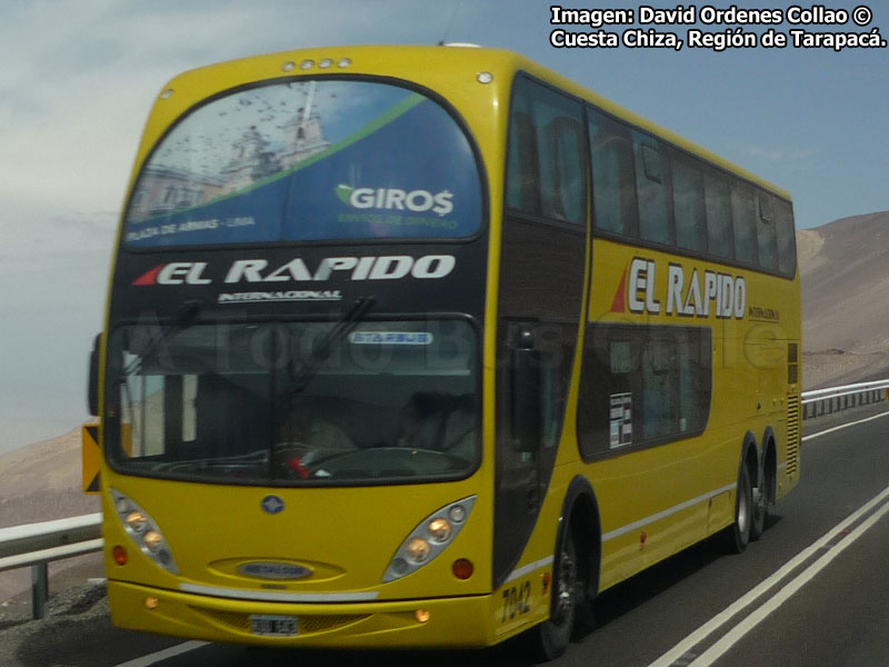 Metalsur Starbus 405 DP / Mercedes Benz O-500RSD-2436 / El Rápido Internacional (Argentina)