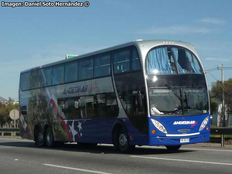 Metalsur Starbus 405 DP / Mercedes Benz O-500RSD-2436 / Andesmar Chile