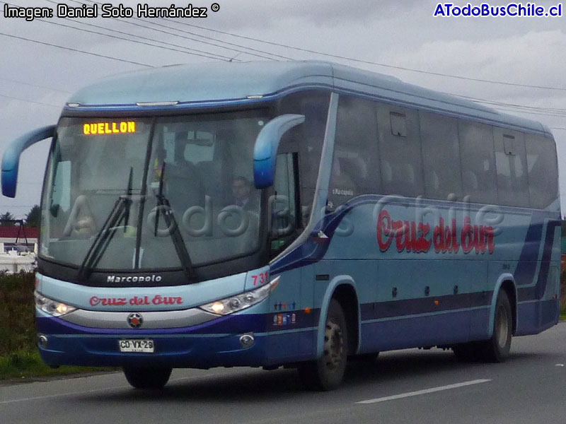 Marcopolo Paradiso G7 1050 / Mercedes Benz O-500RS-1836 / Cruz del Sur