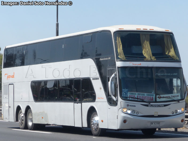 Busscar Panorâmico DD / Scania K-420 / Buses Tepual