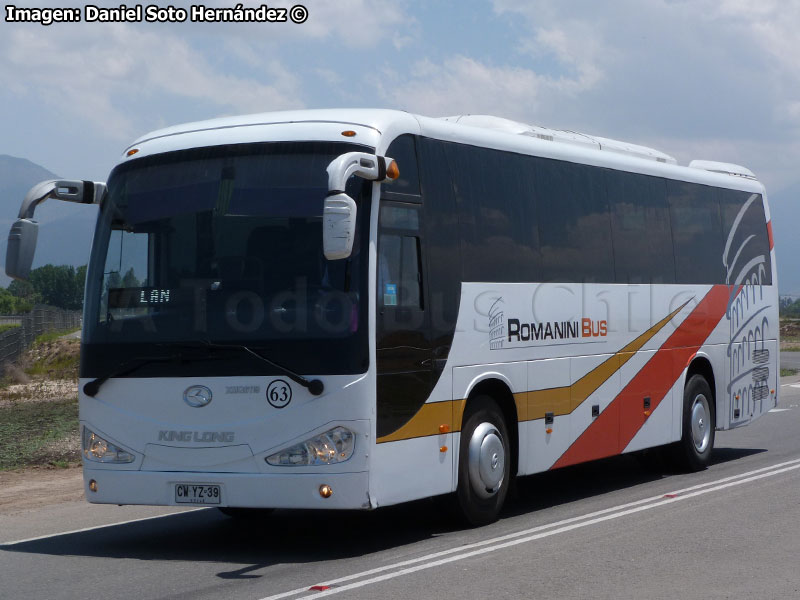 King Long XMQ6119 / Buses Romanini (Al servicio de LATAM Airlines)