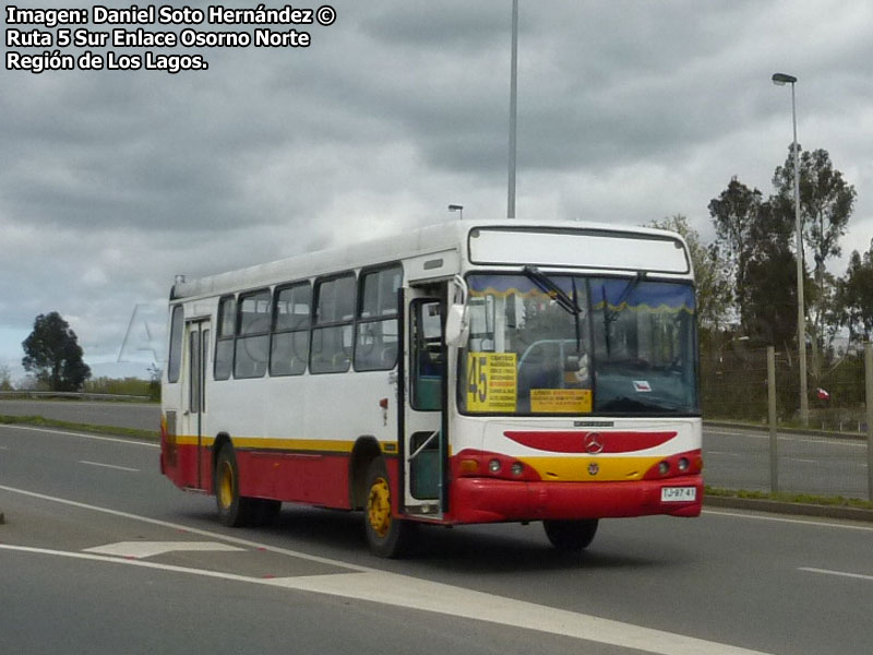 Marcopolo Torino G6 / Mercedes Benz OH-1420 / Línea Nº 45 Osorno