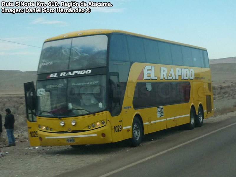 Busscar Panorâmico DD / Volvo B-12R / El Rápido Internacional (Argentina)