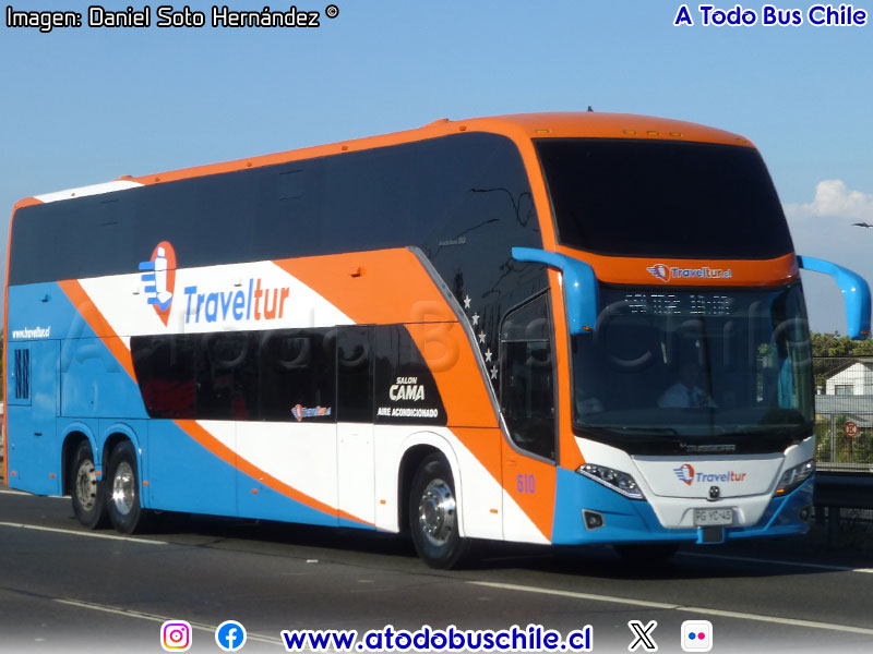 Busscar Vissta Buss DD / Scania K-400B eev5 / TravelTur