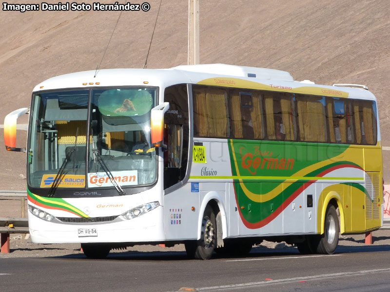 Comil Campione 3.45 / Mercedes Benz O-500RS-1836 / Buses Germán Duarte