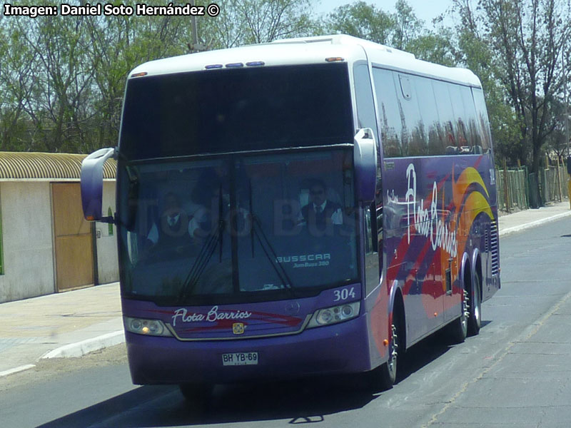 Busscar Jum Buss 380 / Mercedes Benz O-500RS-1836 / Flota Barrios