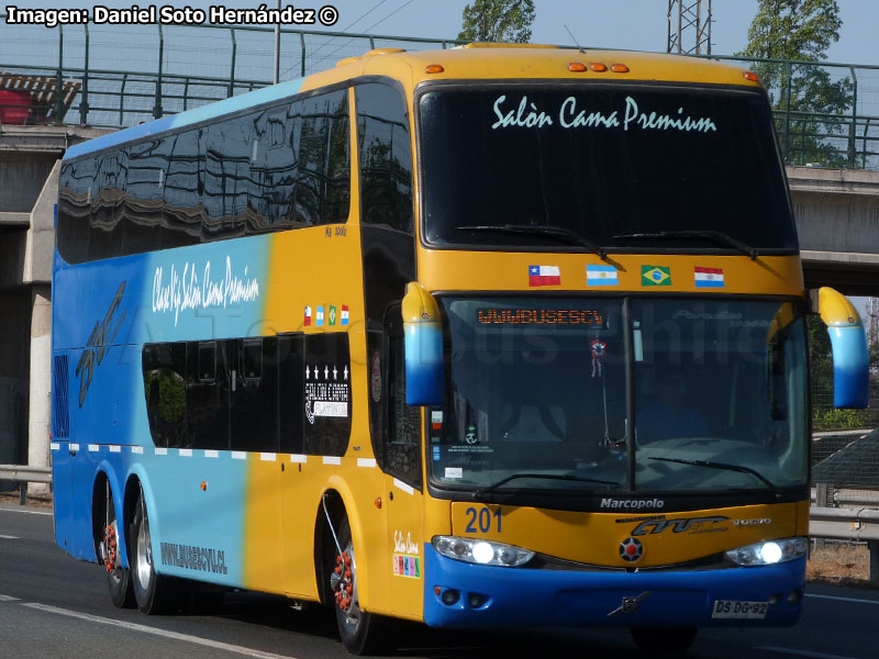 Marcopolo Paradiso G6 1800DD / Volvo B-12R / Transportes CVU