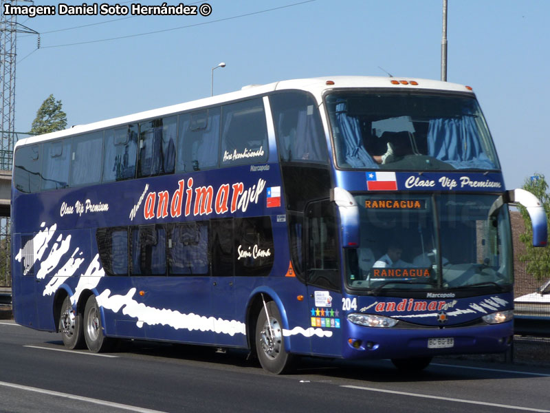 Marcopolo Paradiso G6 1800DD / Scania K-420 / Nueva Andimar