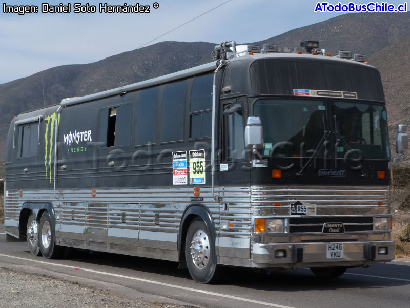 Prevost Liberty Coach XLII / Motorhome X-Raid Team (Alemania)