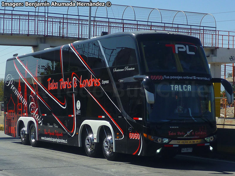 Modasa Zeus 3 / Volvo B-420R 8x2 Euro5 / Talca París & Londres