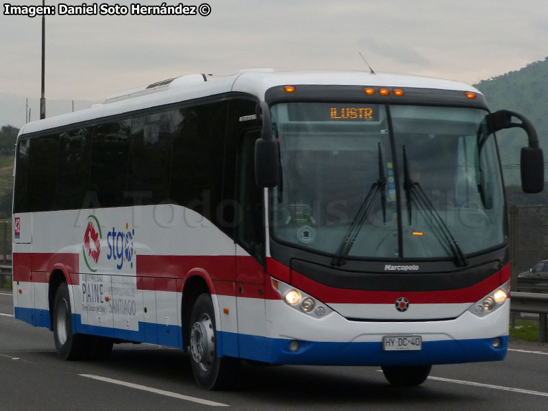 Marcopolo Ideale 770 / Volksbus 15-230OT Euro5 / I. M. de Paine (Región Metropolitana)