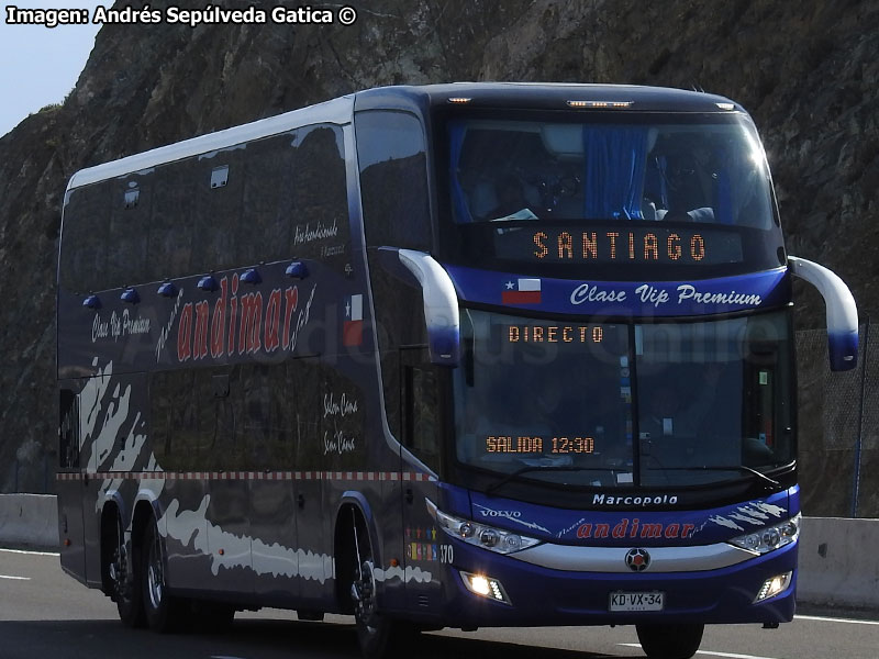 Marcopolo Paradiso G7 1800DD / Volvo B-450R Euro5 / Nueva Andimar