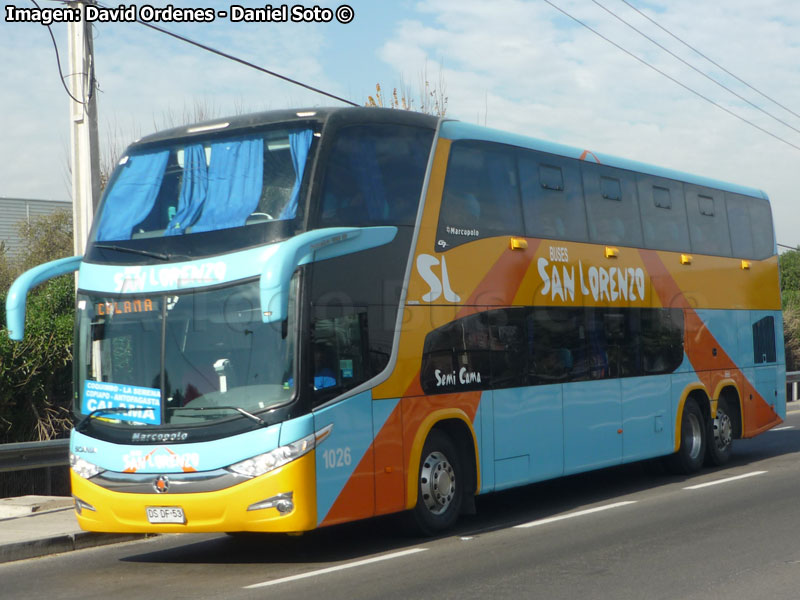 Marcopolo Paradiso G7 1800DD / Scania K-420B / Buses San Lorenzo