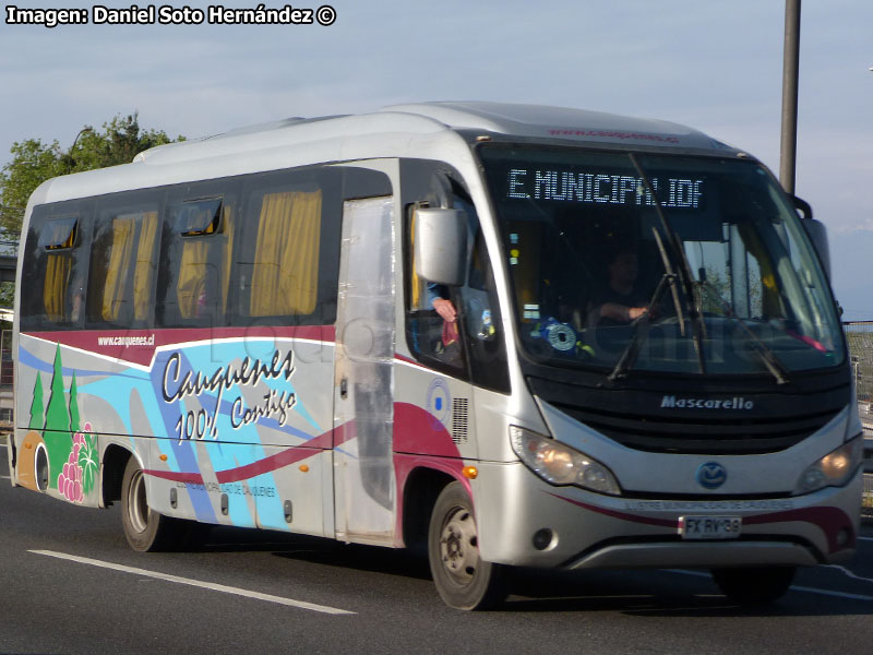 Mascarello Gran Micro / Mercedes Benz LO-915 / I. M. de Cauquenes (Región del Maule)