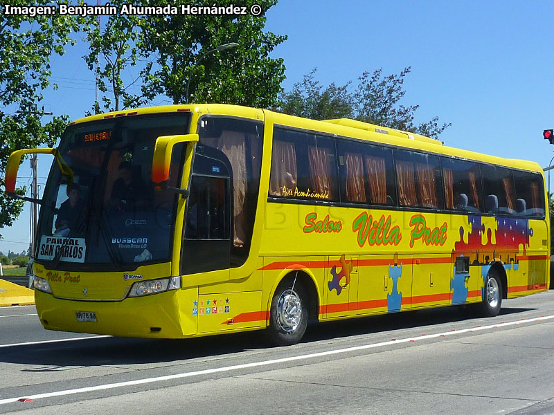 Busscar Vissta Buss LO / Scania K-124IB / Salón Villa Prat