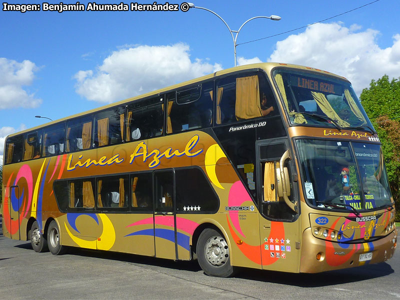 Busscar Panorâmico DD / Volvo B-12R / Línea Azul