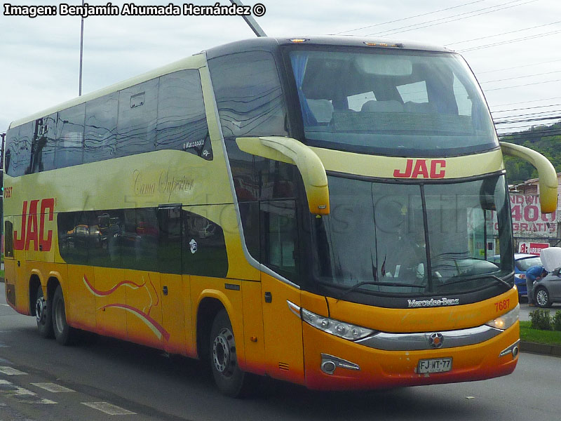 Marcopolo Paradiso G7 1800DD / Mercedes Benz O-500RSD-2436 / Buses JAC