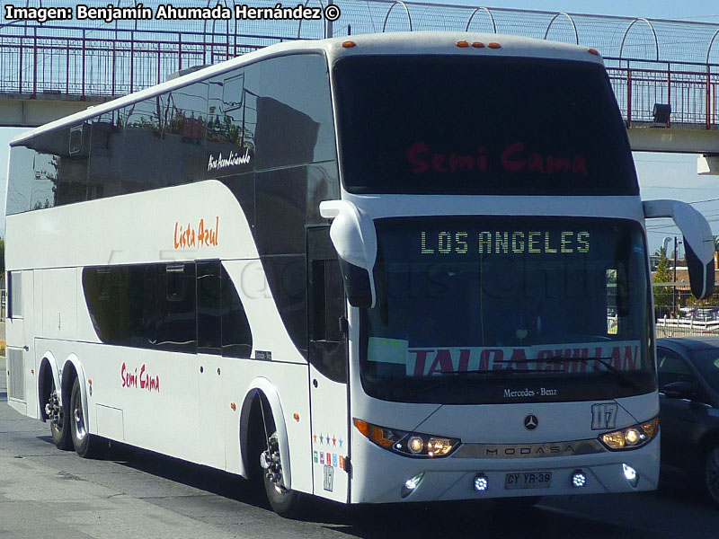 Modasa Zeus II / Mercedes Benz O-500RSD-2442 / Lista Azul