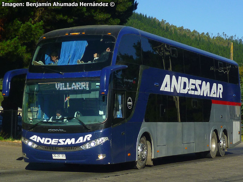 Comil Campione DD / Volvo B-420R Euro5 / Andesmar Chile