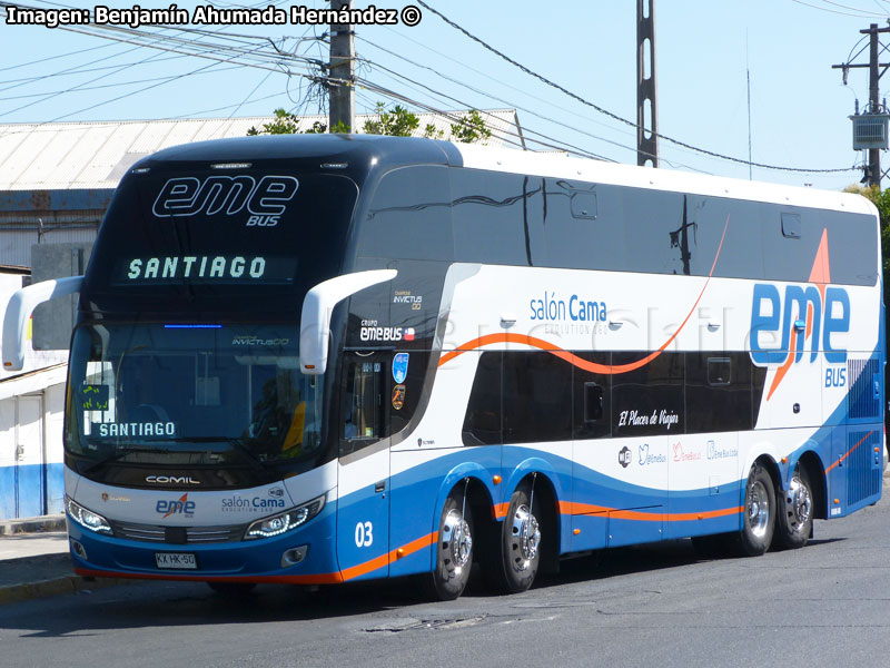 Comil Campione Invictus DD / Scania K-440B 8x2 eev5 / EME Bus