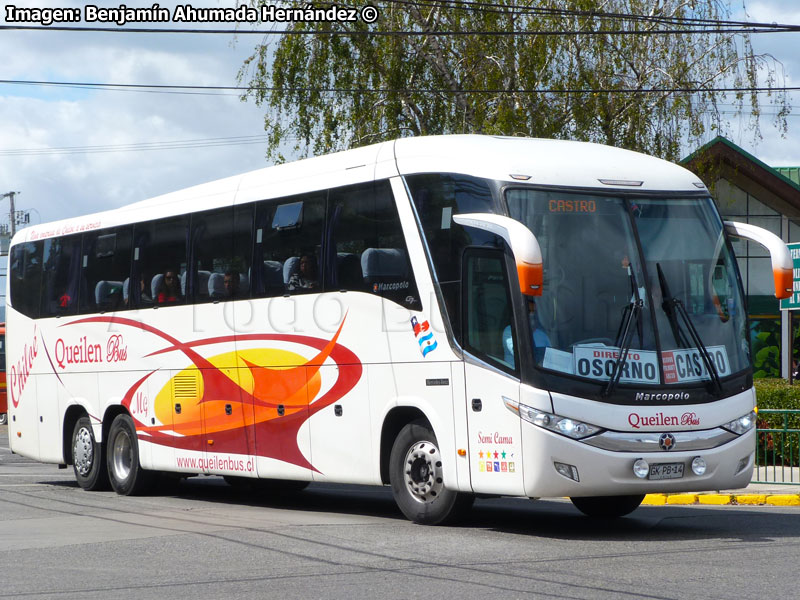 Marcopolo Paradiso G7 1200 / Mercedes Benz O-500RSD-2441 BlueTec5 / Queilen Bus