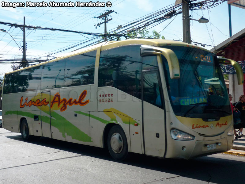 Irizar Century III 3.70 / Mercedes Benz O-400RSE Eletrônico / Línea Azul