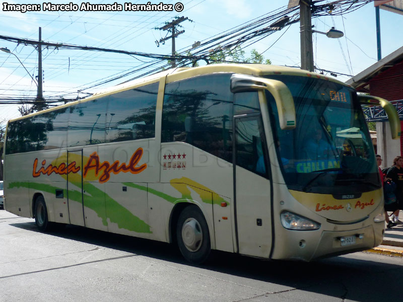 Irizar Century III 3.70 / Mercedes Benz O-400RSE / Línea Azul