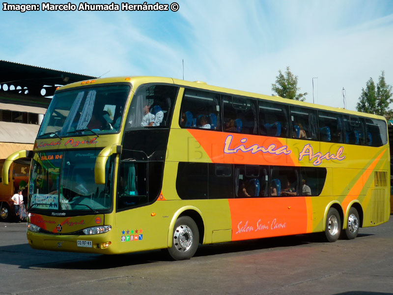 Marcopolo Paradiso G6 1800DD / Volvo B-12R / Línea Azul