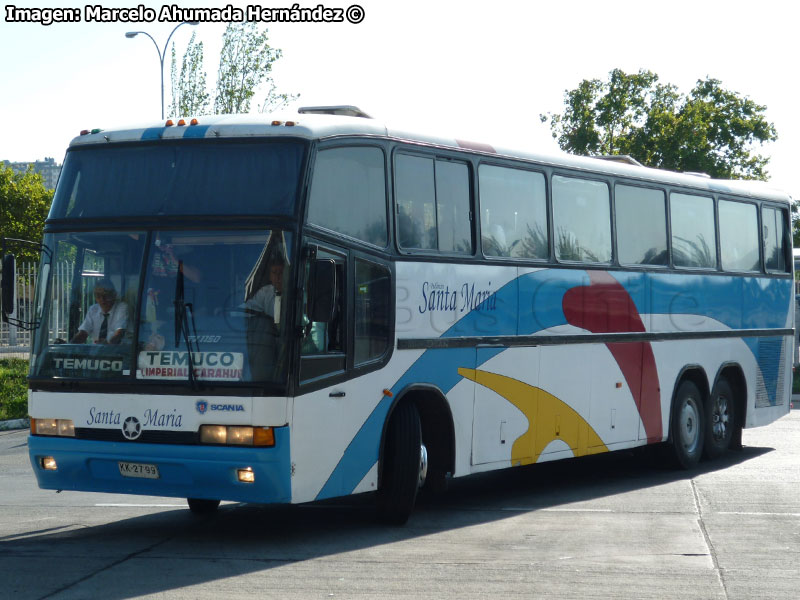 Marcopolo Paradiso GV 1150 / Scania K-113TL / Pullman Santa María