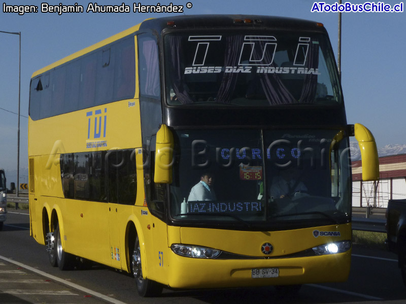 Marcopolo Paradiso G6 1800DD / Scania K-420 / Buses Díaz Industrial